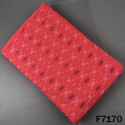 Ikkat Print Cotton Fabric - F7170