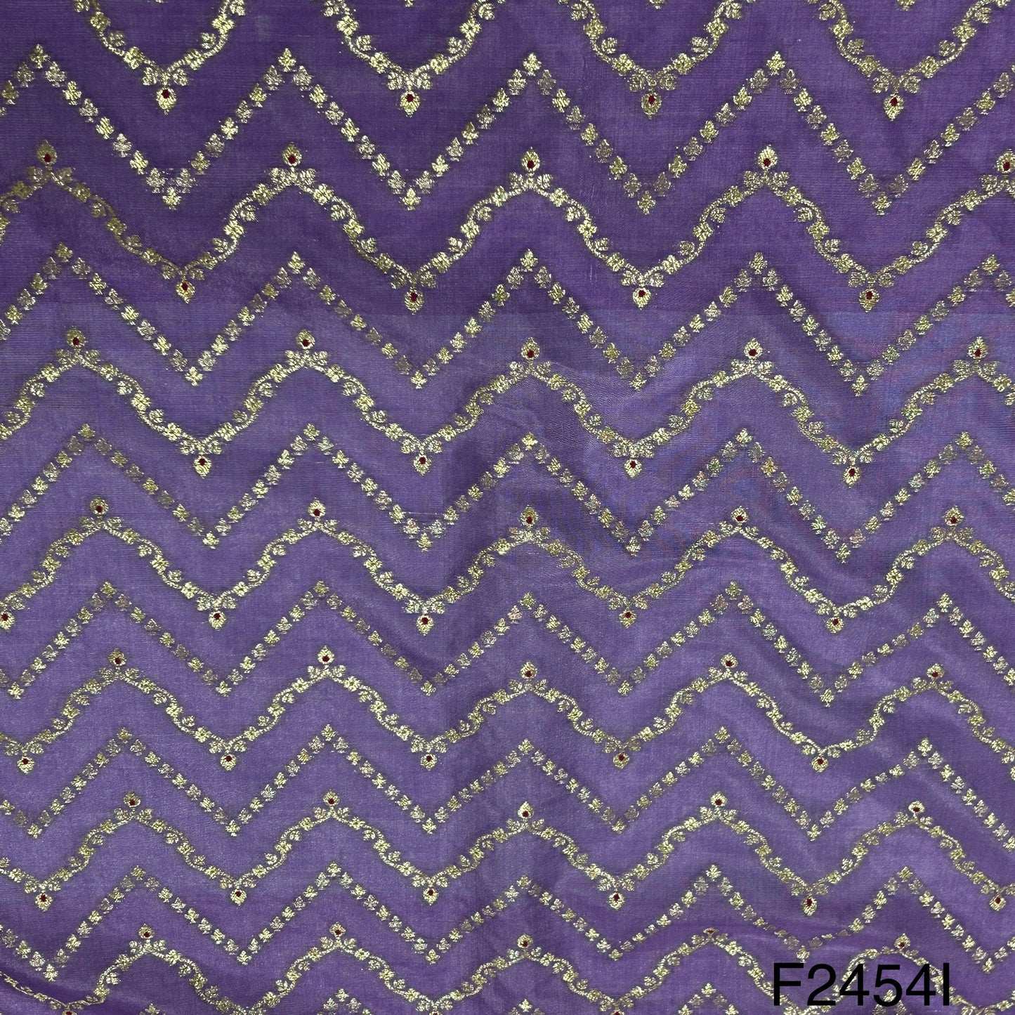 Silk Brocade Fabric-F2454