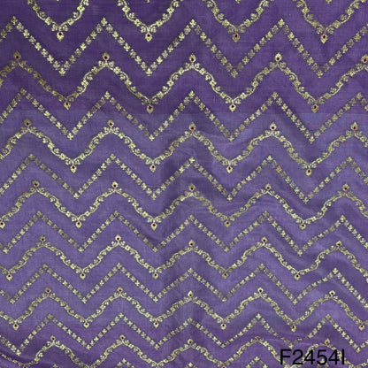 Silk Brocade Fabric-F2454