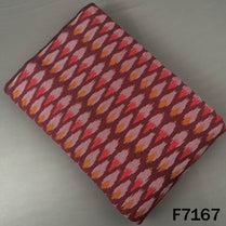 Ikkat Print Cotton Fabric - F7167