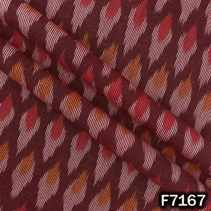 Ikkat Print Cotton Fabric - F7167
