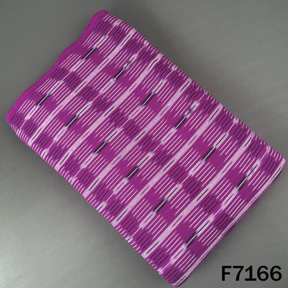 Ikkat Print Cotton Fabric - F7166