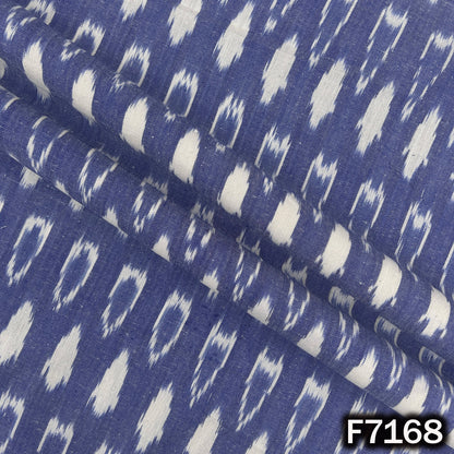 Ikkat Print Cotton Fabric - F7168