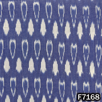 Ikkat Print Cotton Fabric - F7168