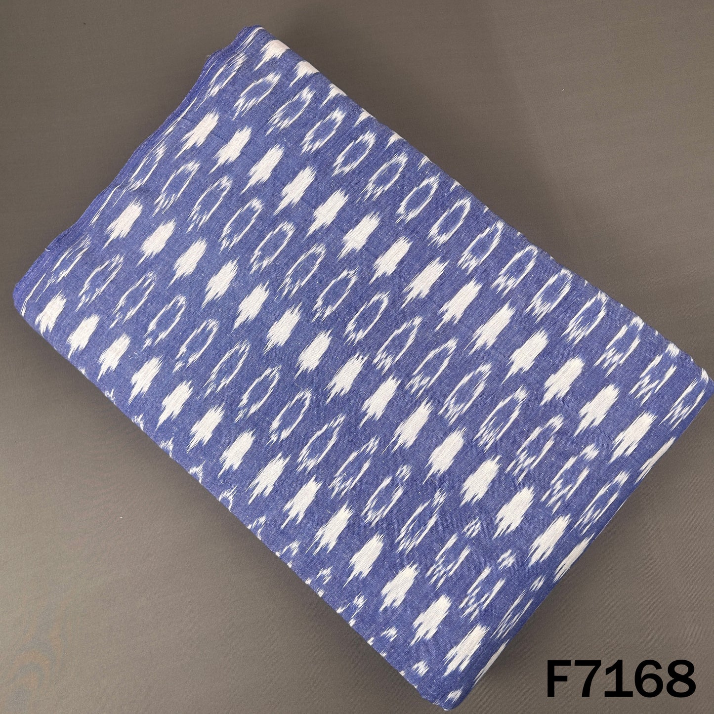 Ikkat Print Cotton Fabric - F7168