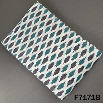 Ikkat Print Cotton Fabric - F7171