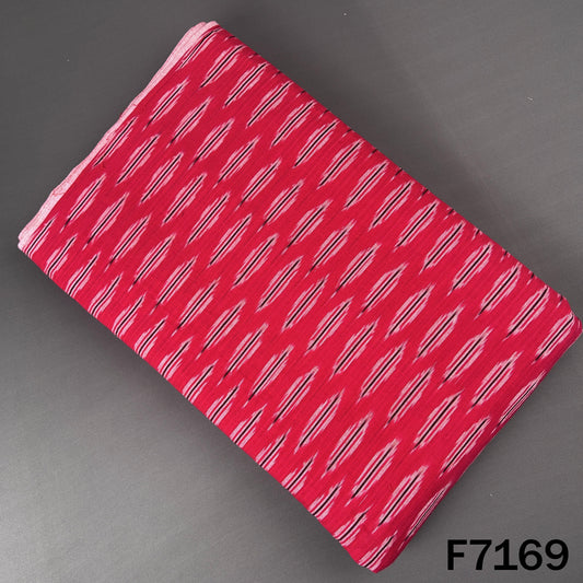 Ikkat Print Cotton Fabric - F7169