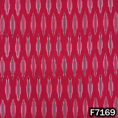 Ikkat Print Cotton Fabric - F7169