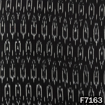 Ikkat Print Cotton Fabric - F7163