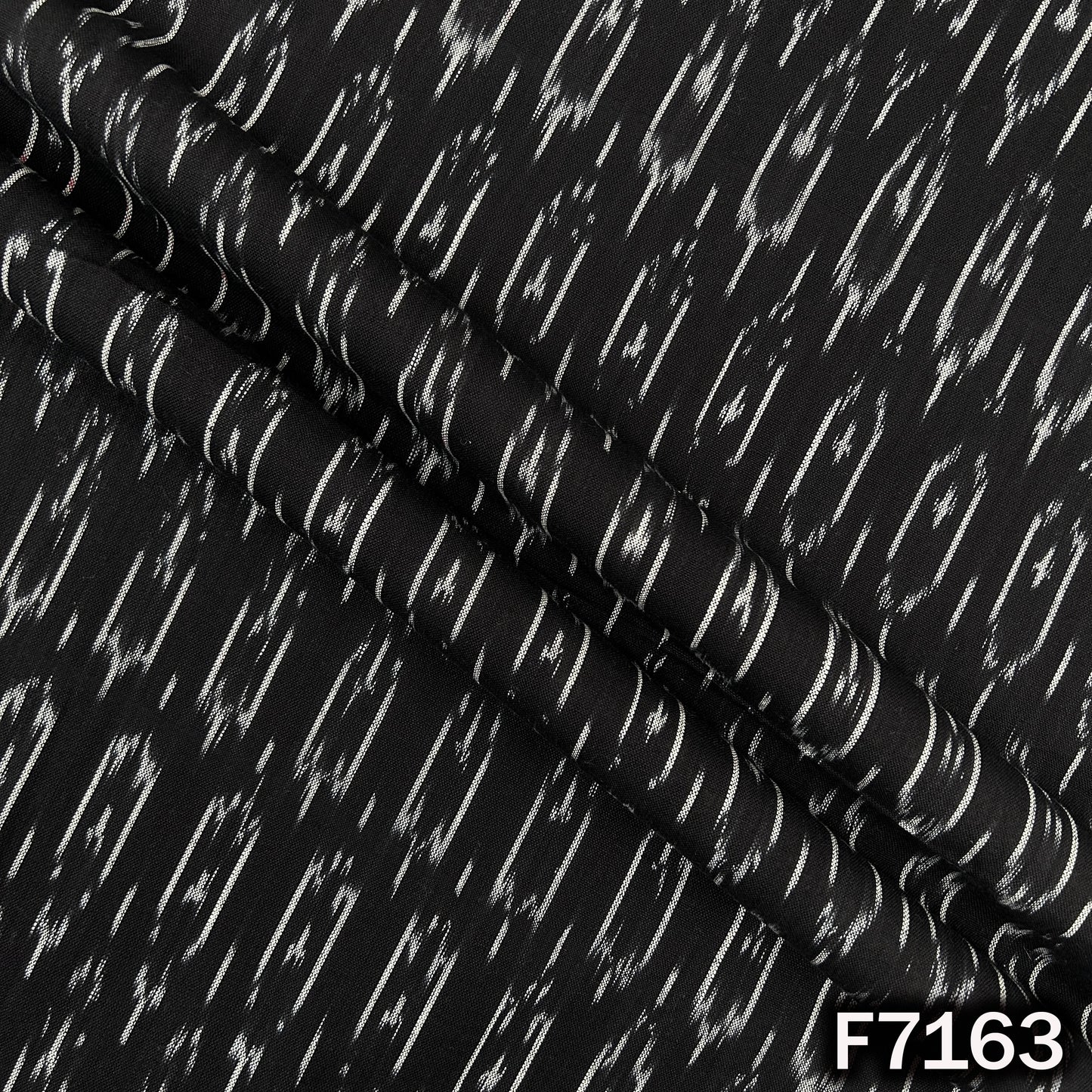Ikkat Print Cotton Fabric - F7163