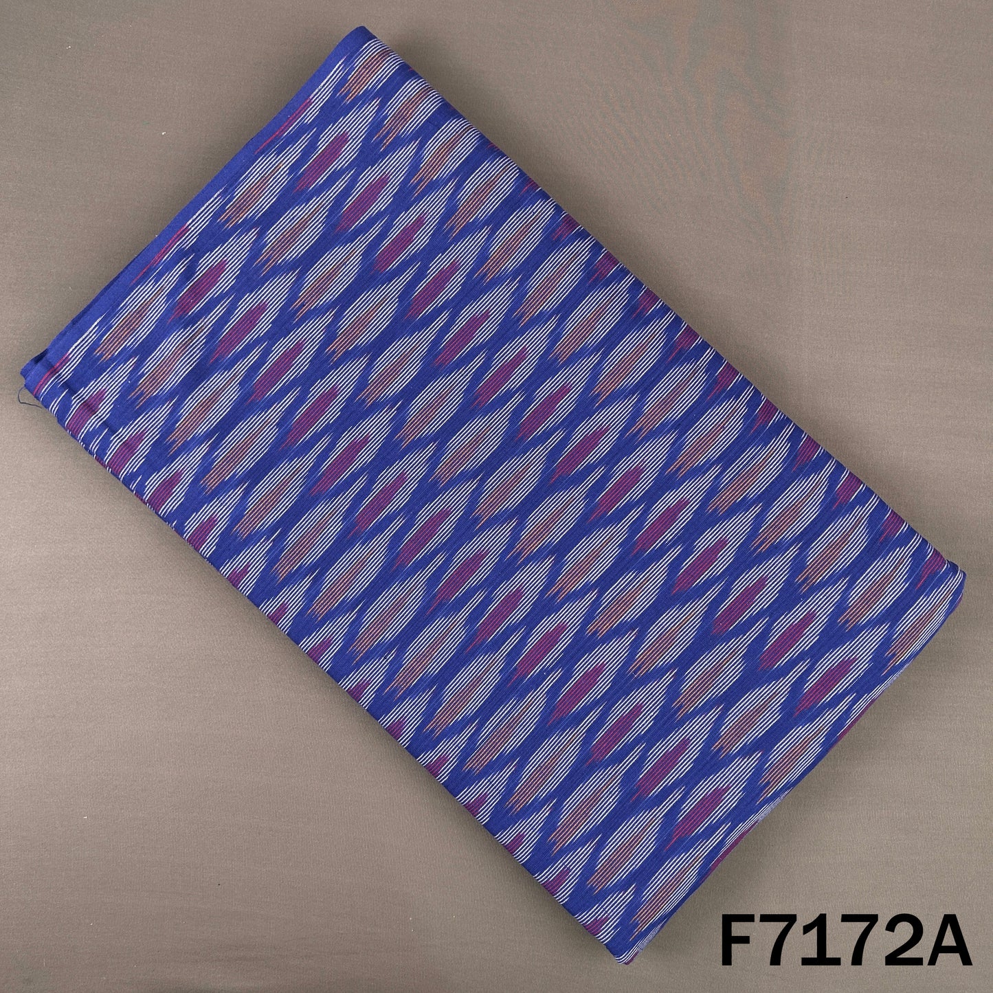 Ikkat Print Cotton Fabric - F7172