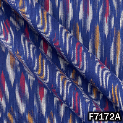 Ikkat Print Cotton Fabric - F7172