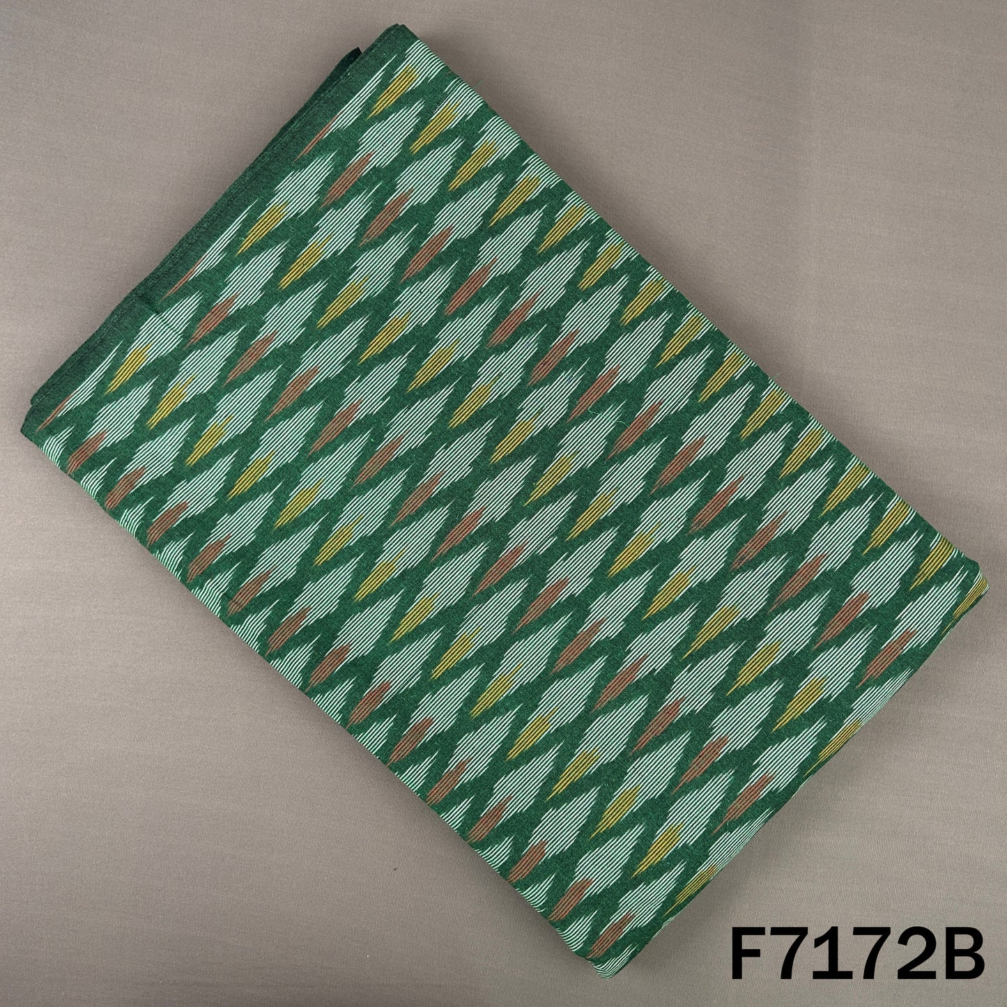 Ikkat Print Cotton Fabric - F7172