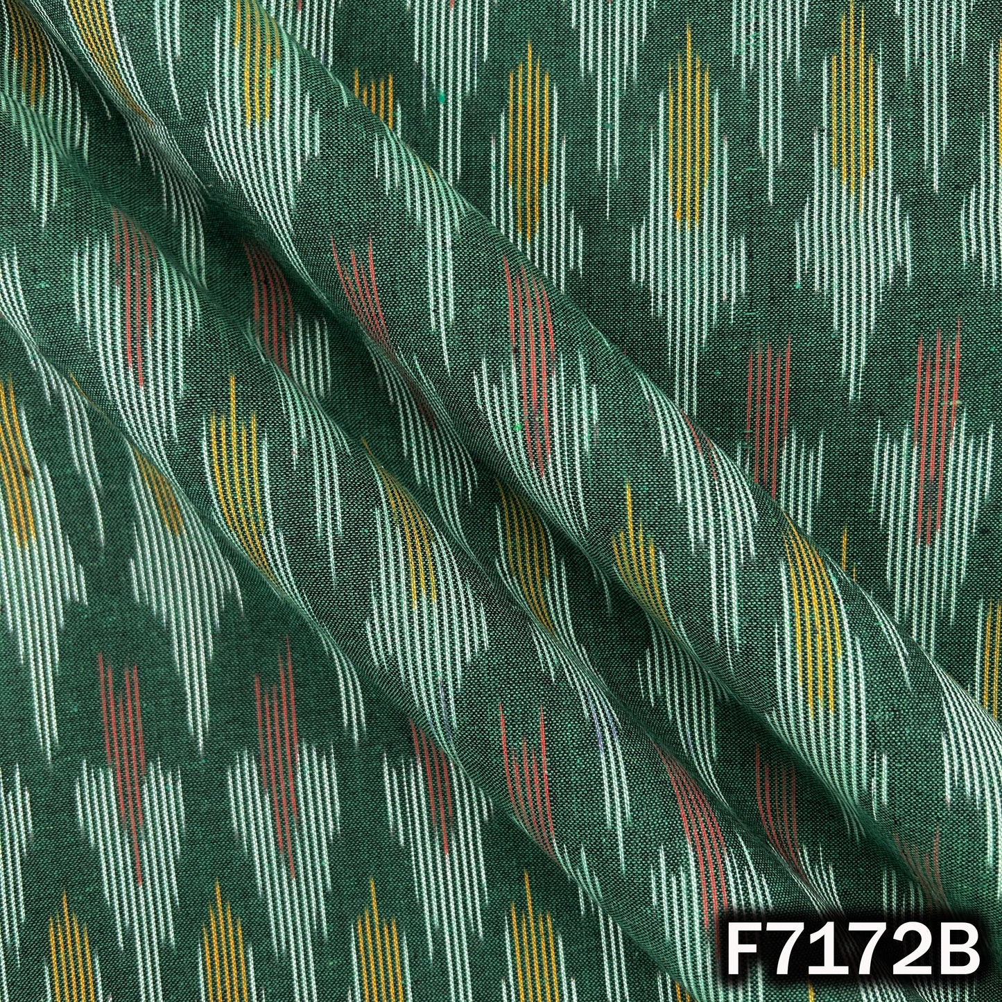 Ikkat Print Cotton Fabric - F7172
