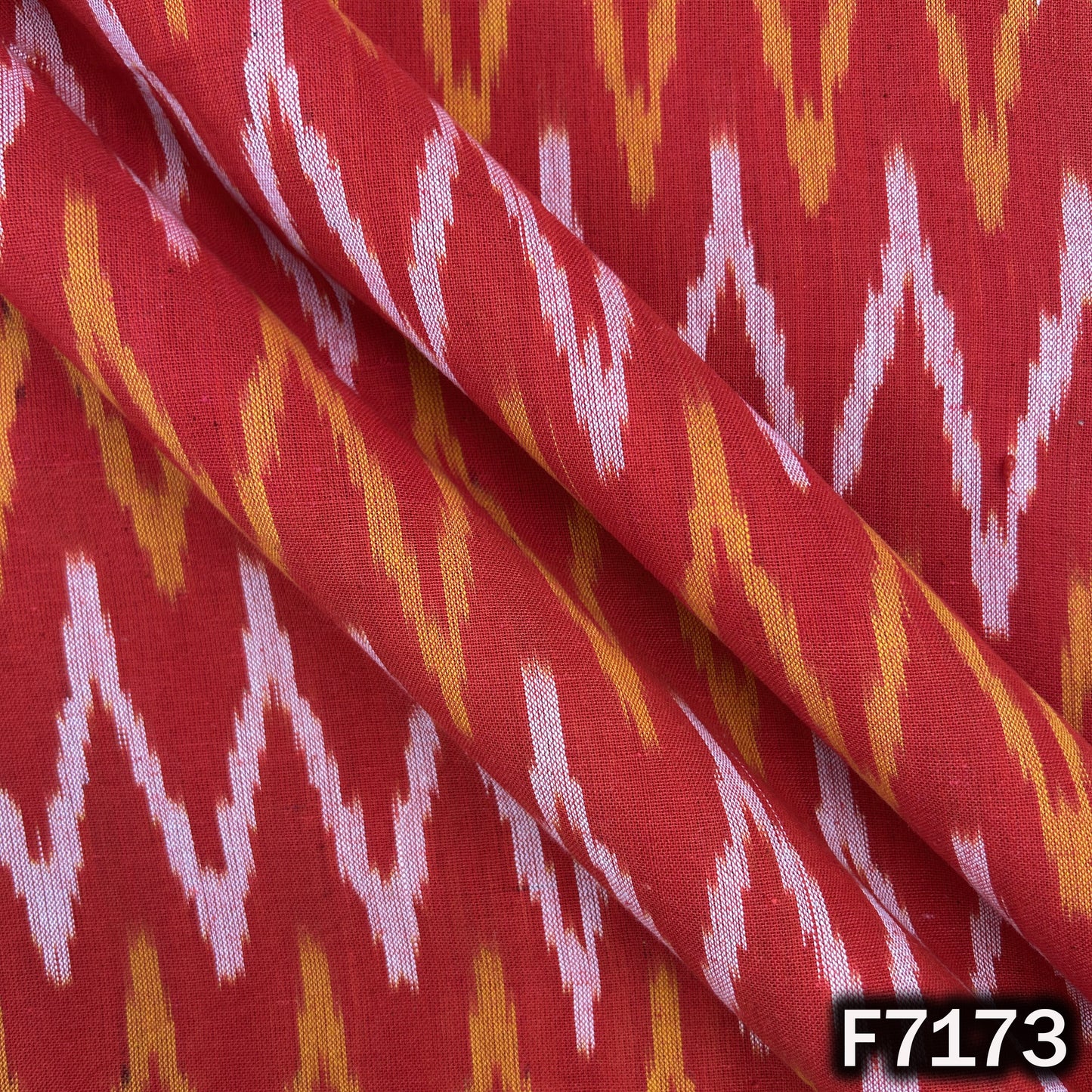 Ikkat Print Cotton Fabric - F7173