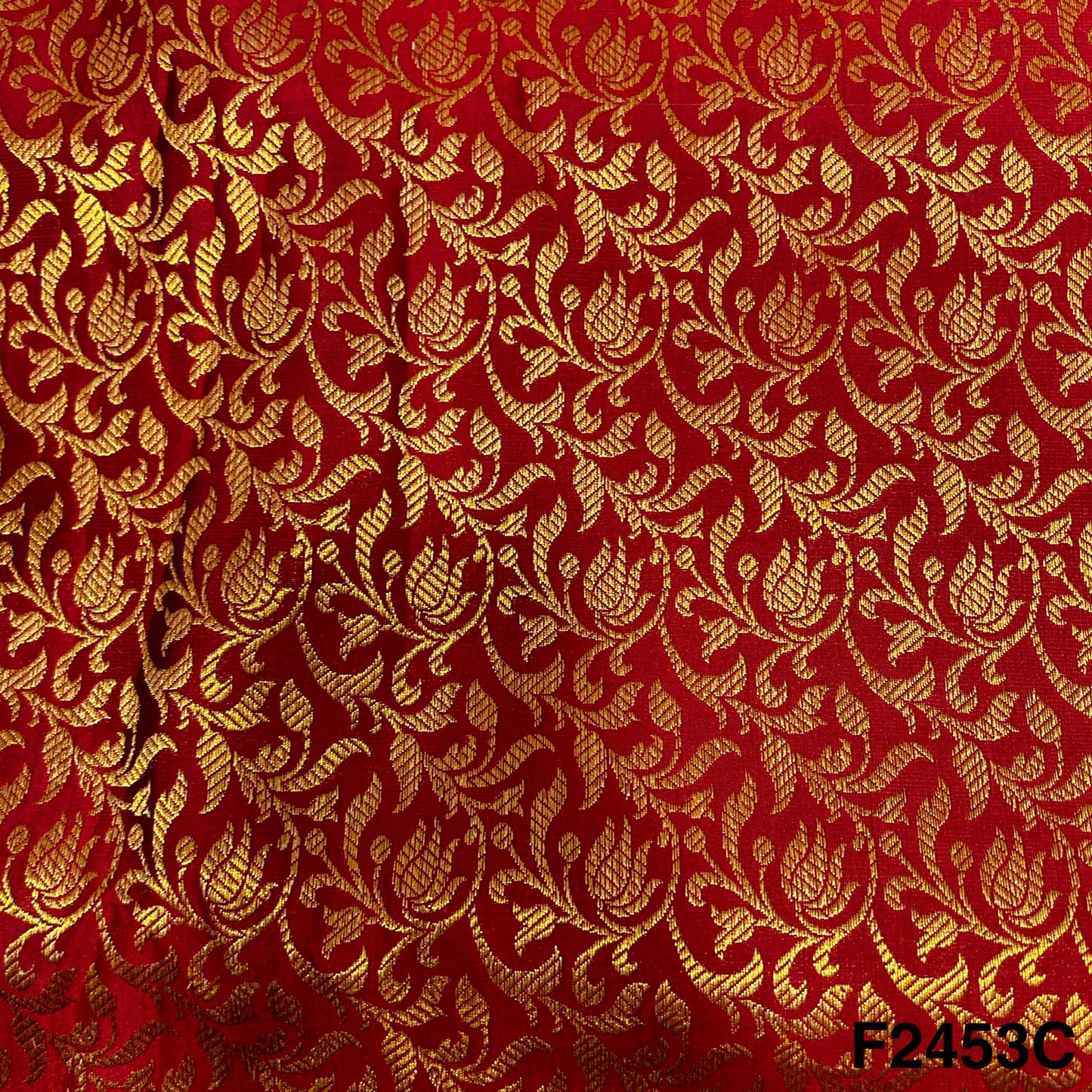 Brocade Fabric-F2453