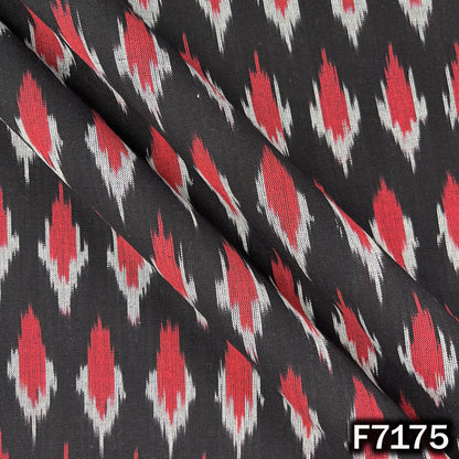 Ikkat Print Cotton Fabric - F7175