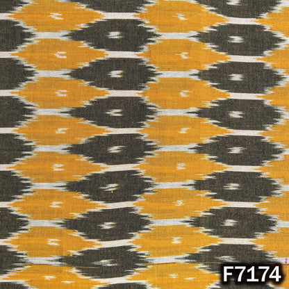 Ikkat Print Cotton Fabric - F7174