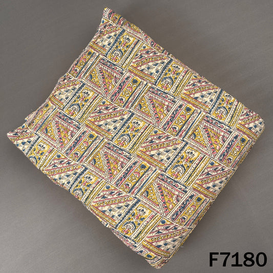 Printed Pintex Cotton Fabric - F7180
