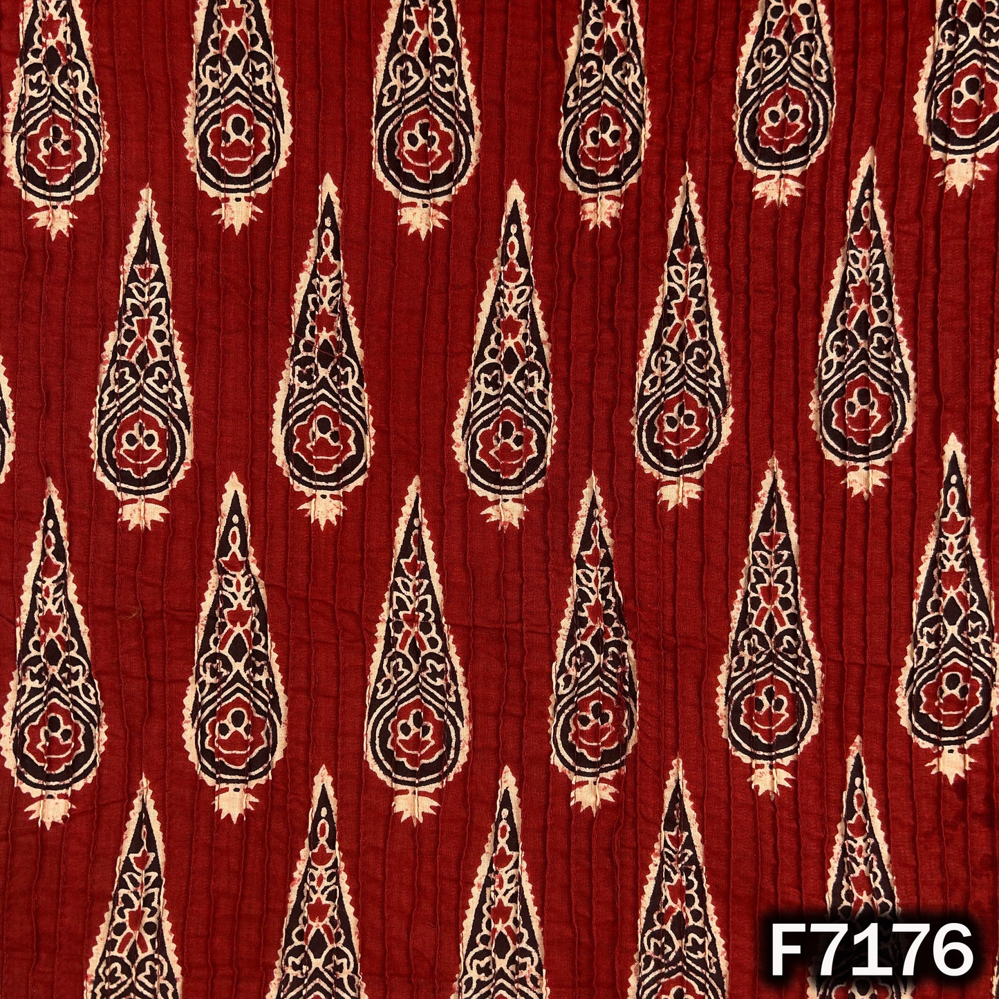 Printed Pintex Cotton Fabric - F7176