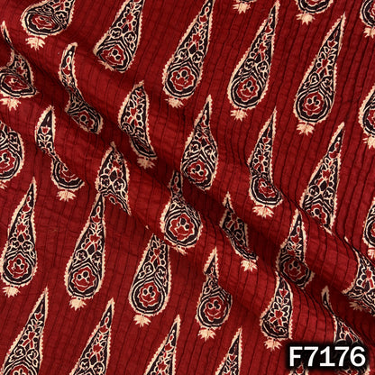 Printed Pintex Cotton Fabric - F7176