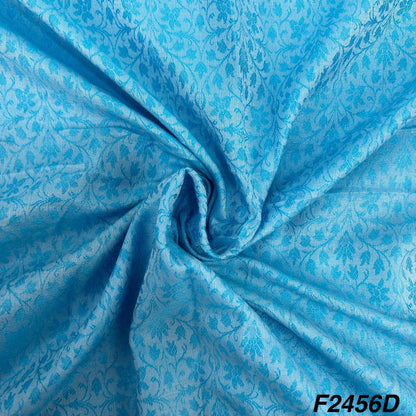Self Cotton Silk Fabric-F2456