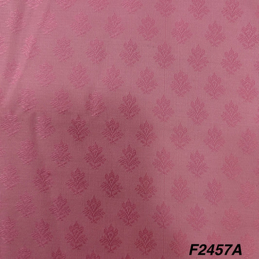 Self Cotton Silk Fabric-F2457