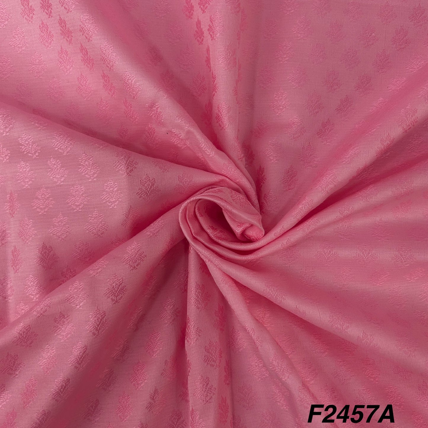 Self Cotton Silk Fabric-F2457