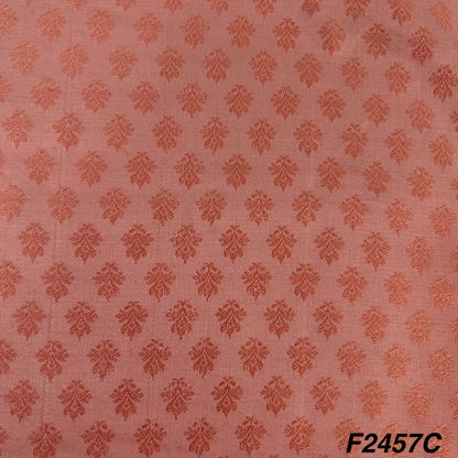 Self Cotton Silk Fabric-F2457