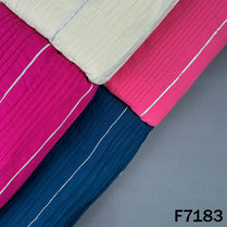 Pintex Gota Patti Cotton Fabric - F7183