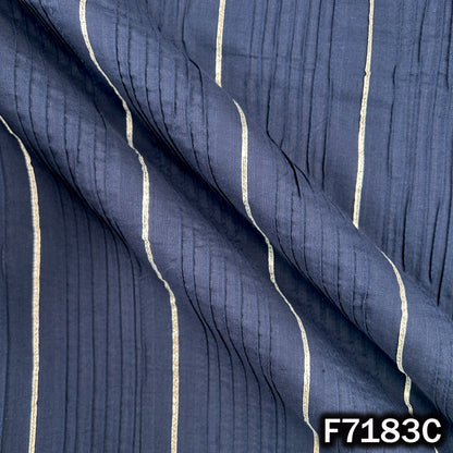 Pintex Gota Patti Cotton Fabric - F7183