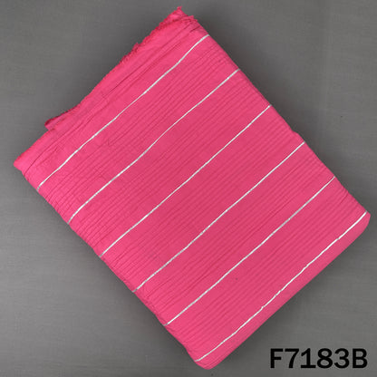 Pintex Gota Patti Cotton Fabric - F7183