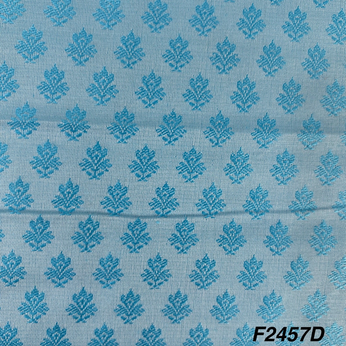 Self Cotton Silk Fabric-F2457