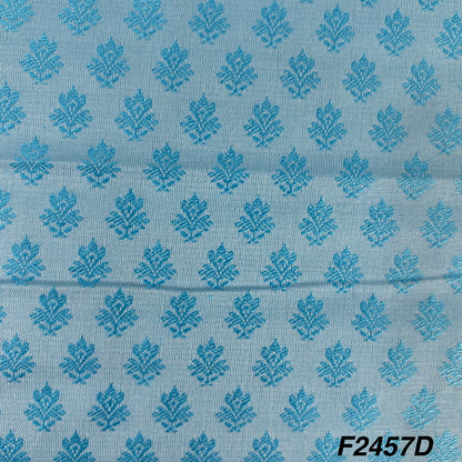 Self Cotton Silk Fabric-F2457