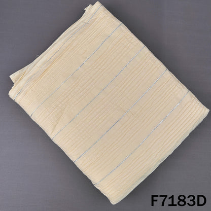 Pintex Gota Patti Cotton Fabric - F7183