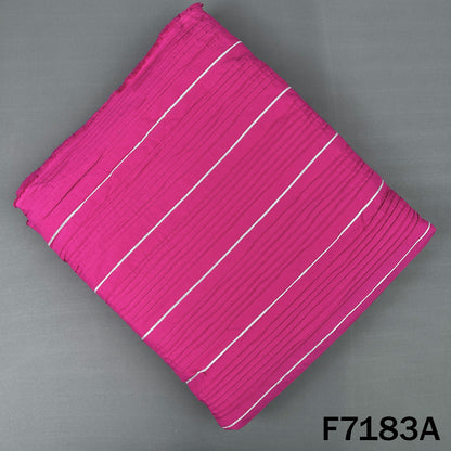 Pintex Gota Patti Cotton Fabric - F7183