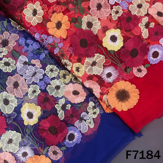 Applique Work Net Fabric - F7184