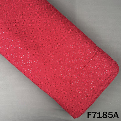 Chikankari Cotton Fabric - F7185