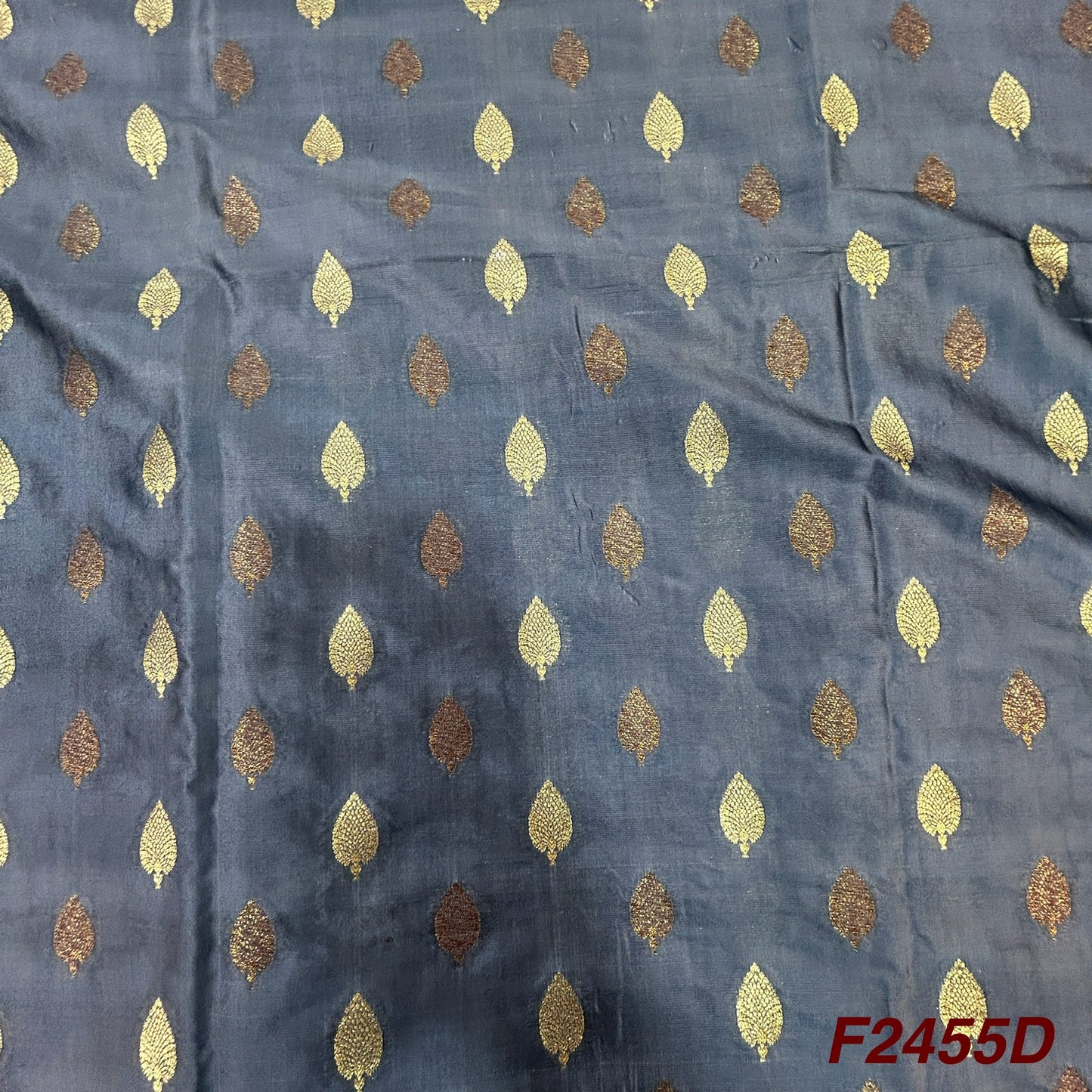Silk Brocade Fabric-F2455