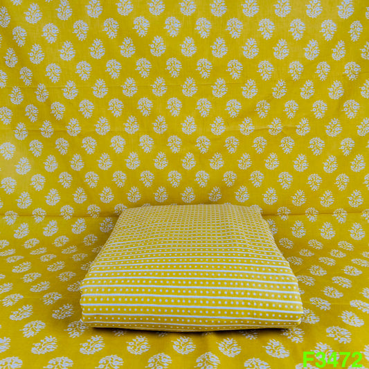 Block Print Cotton Fabric-F3472