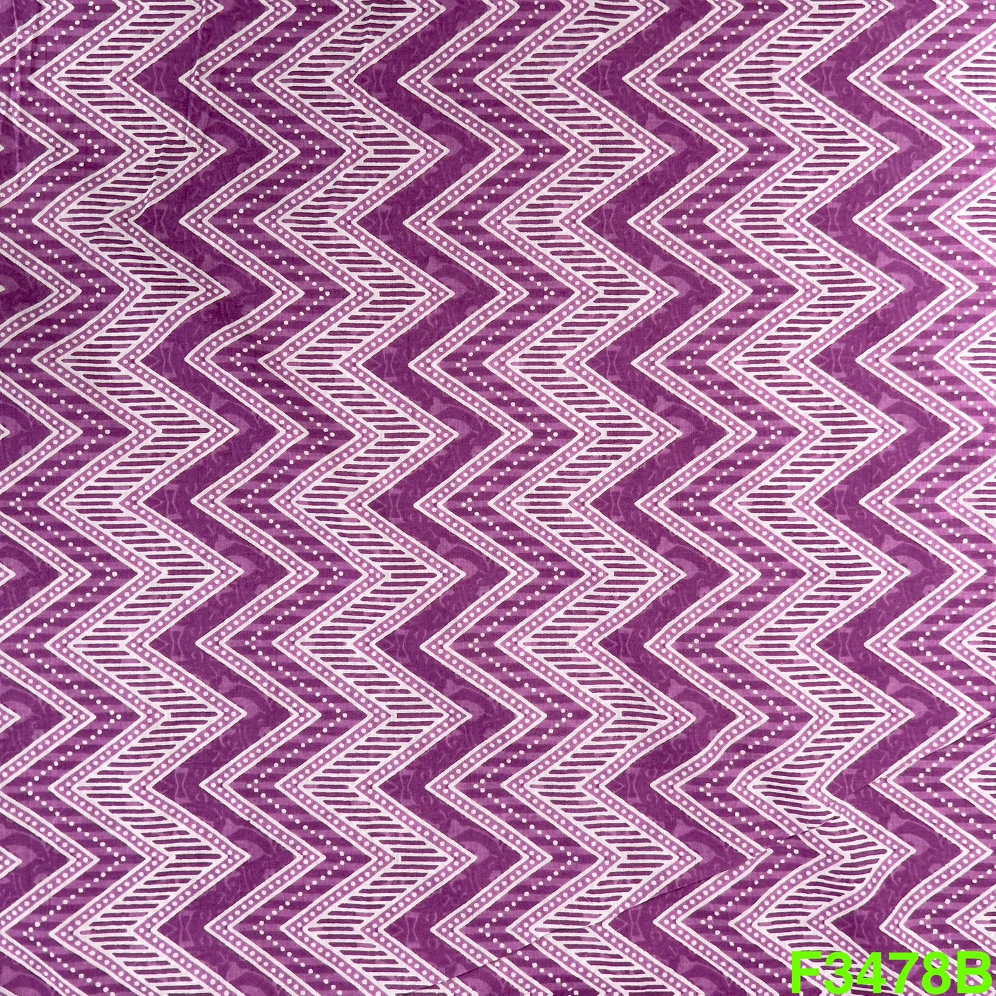 Block Print Cotton Fabric-F3478