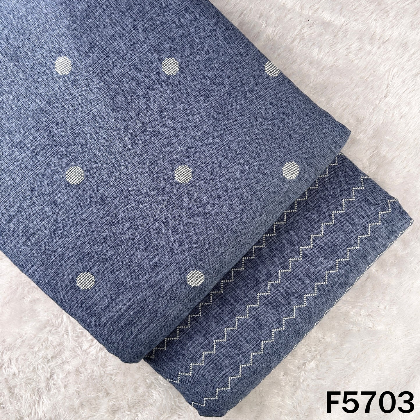 Thread Buti Handloom Cotton Fabric - F5703