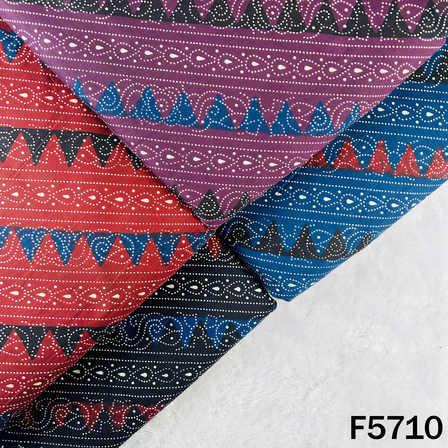 Block Print Cotton Fabric - F5710