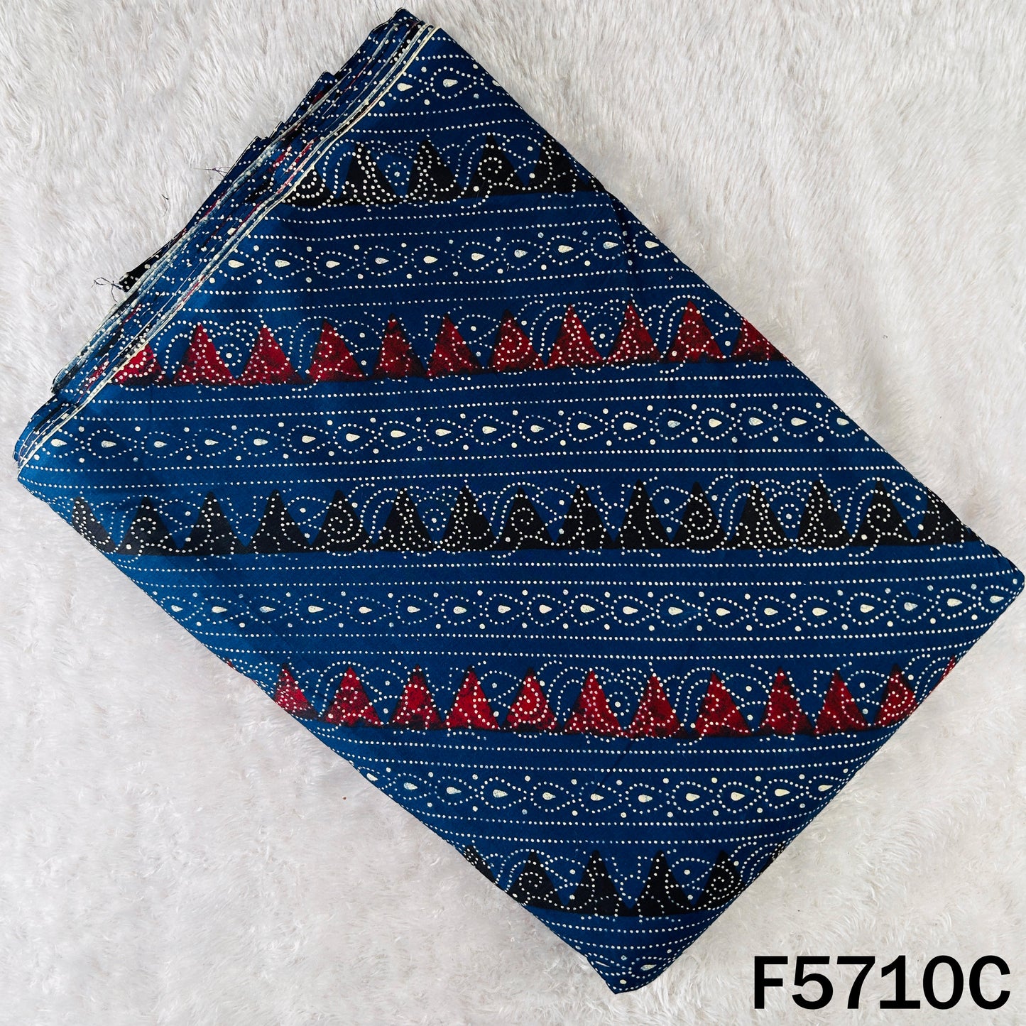 Block Print Cotton Fabric - F5710