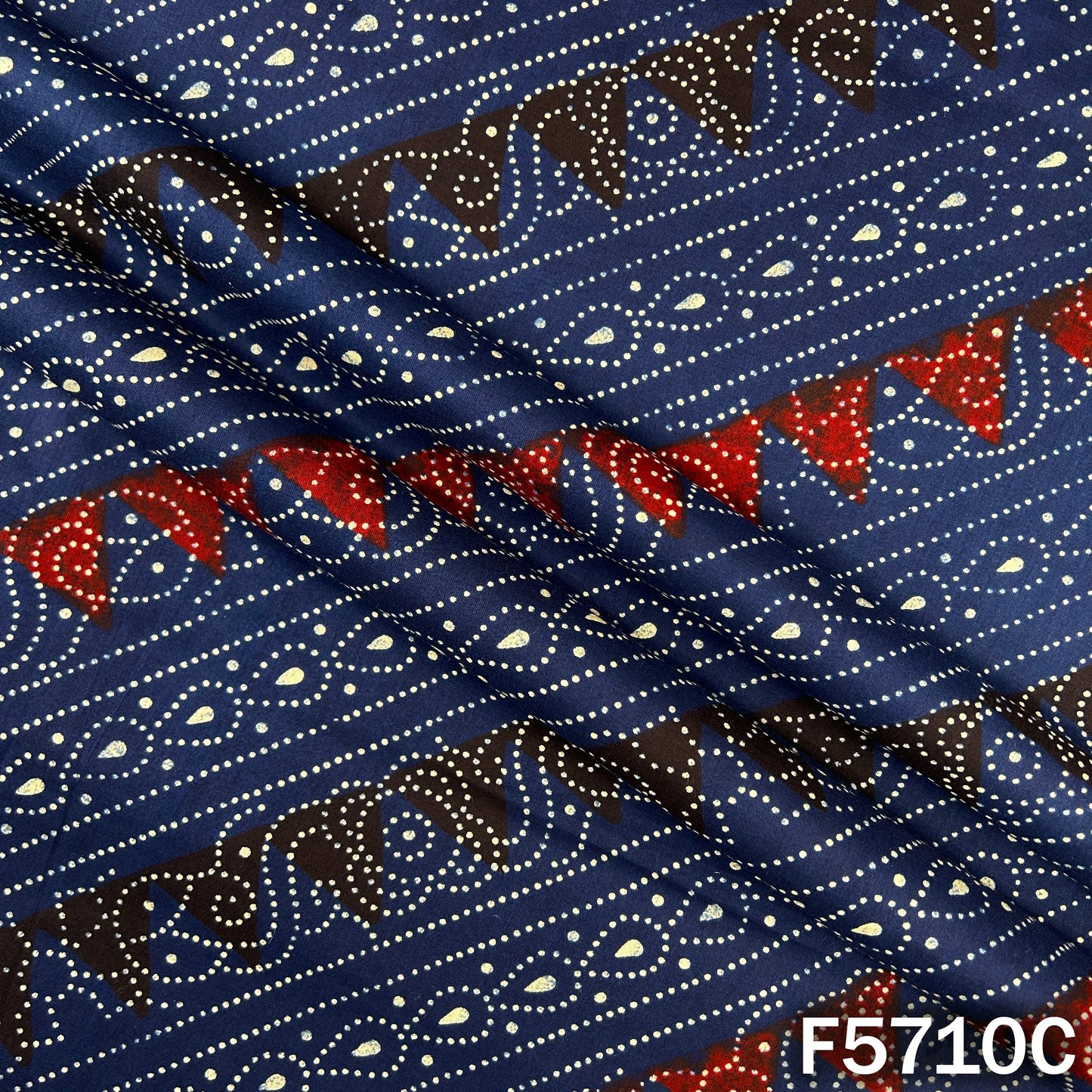 Block Print Cotton Fabric - F5710
