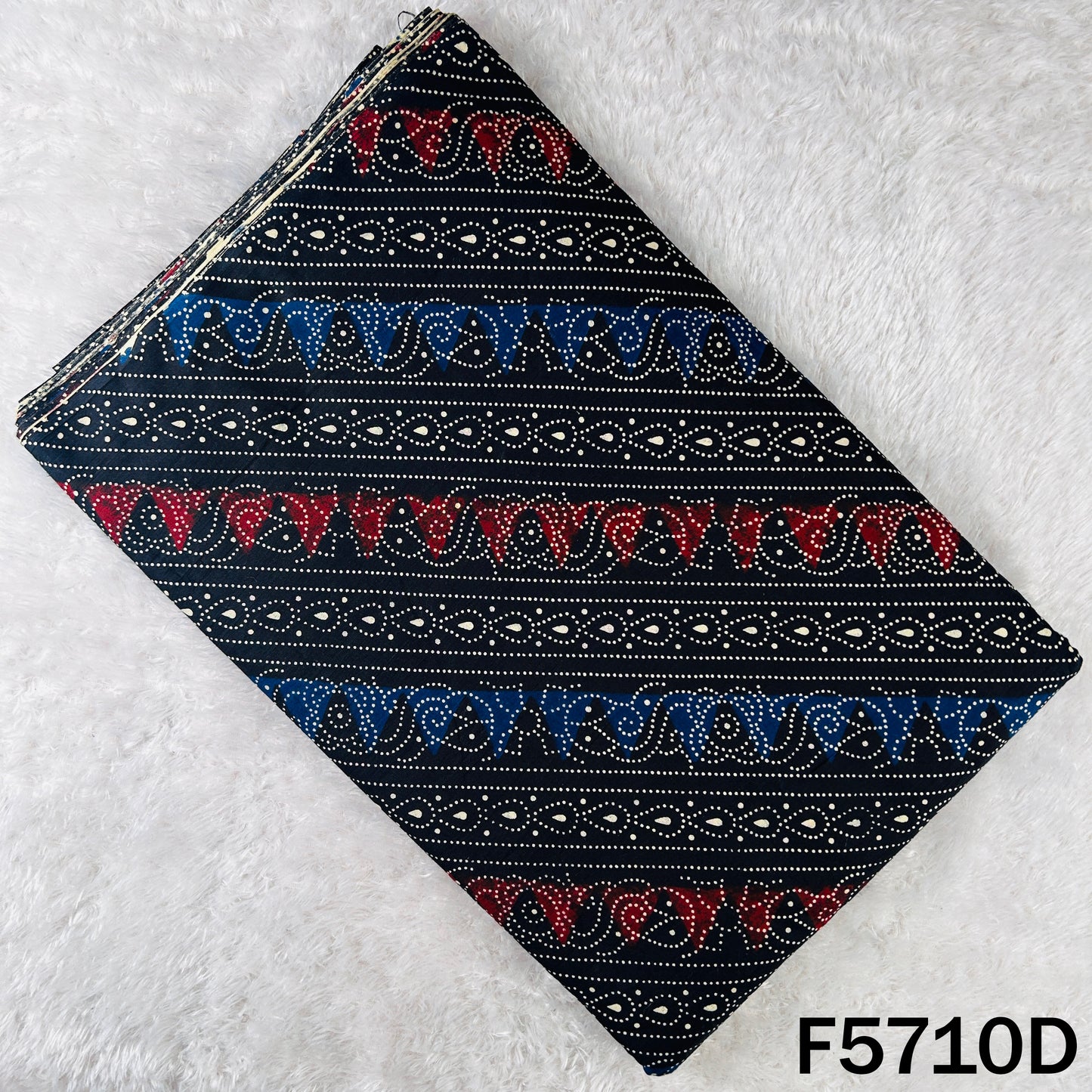 Block Print Cotton Fabric - F5710