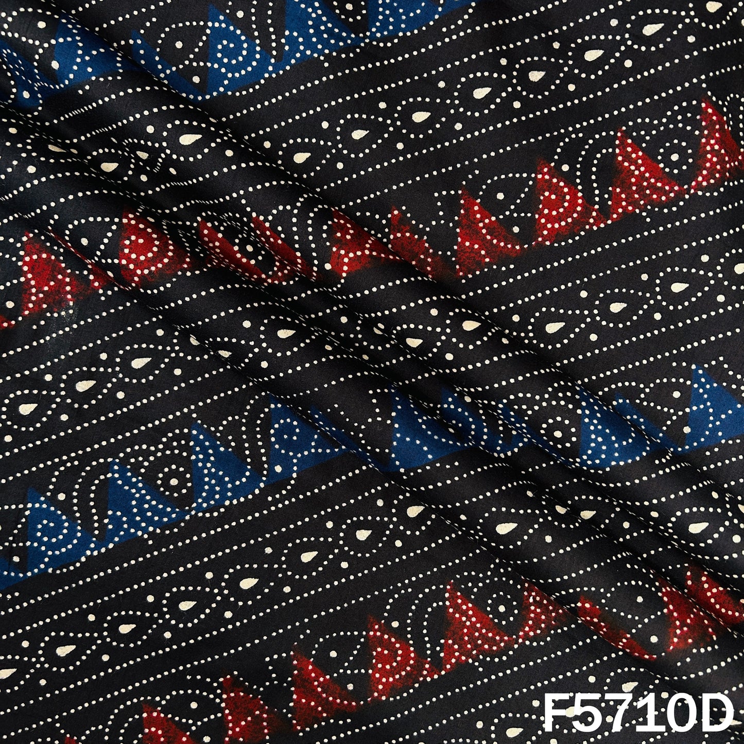 Block Print Cotton Fabric - F5710
