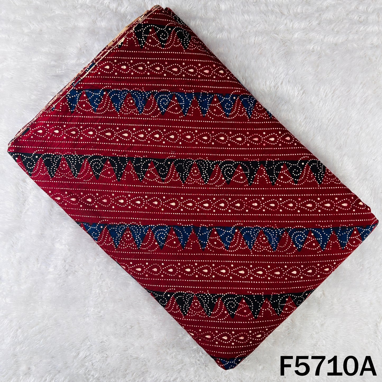 Block Print Cotton Fabric - F5710