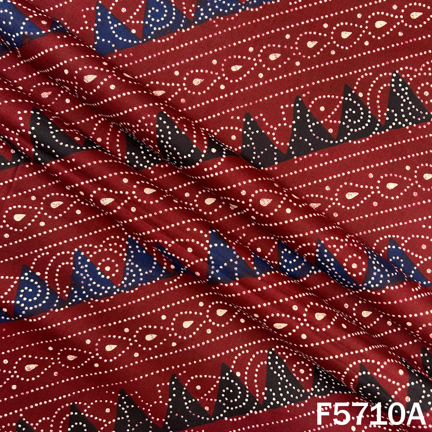 Block Print Cotton Fabric - F5710