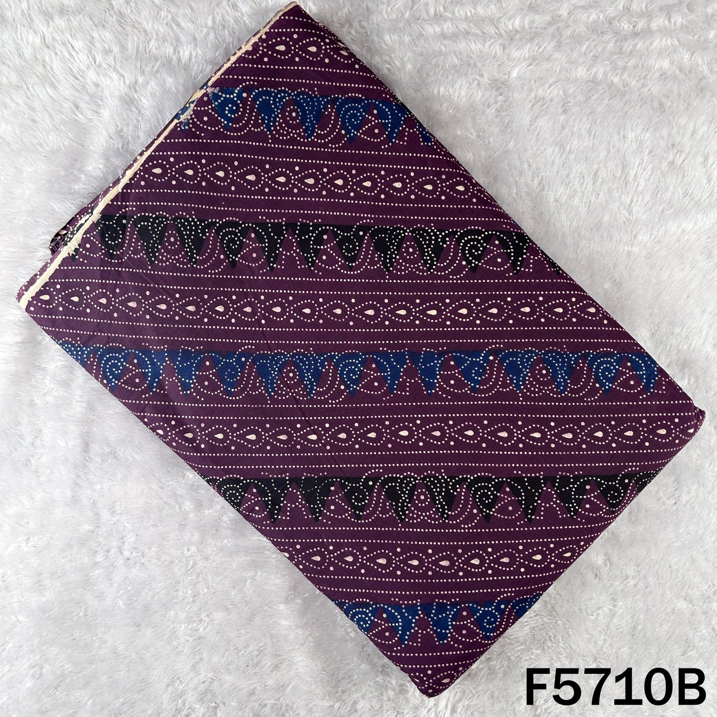 Block Print Cotton Fabric - F5710